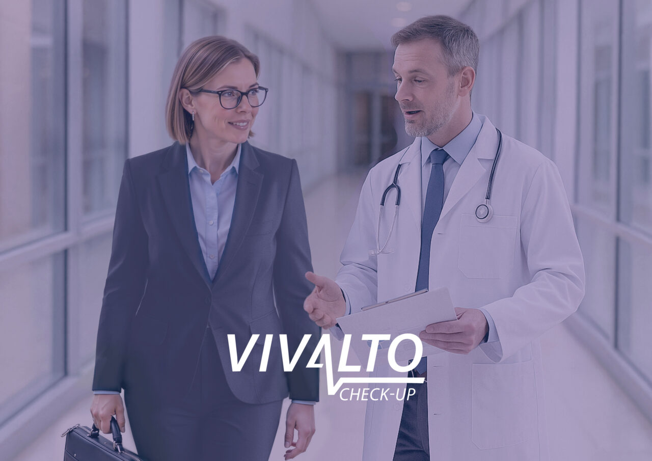 Bilans de sante vivalto sante check up local logo